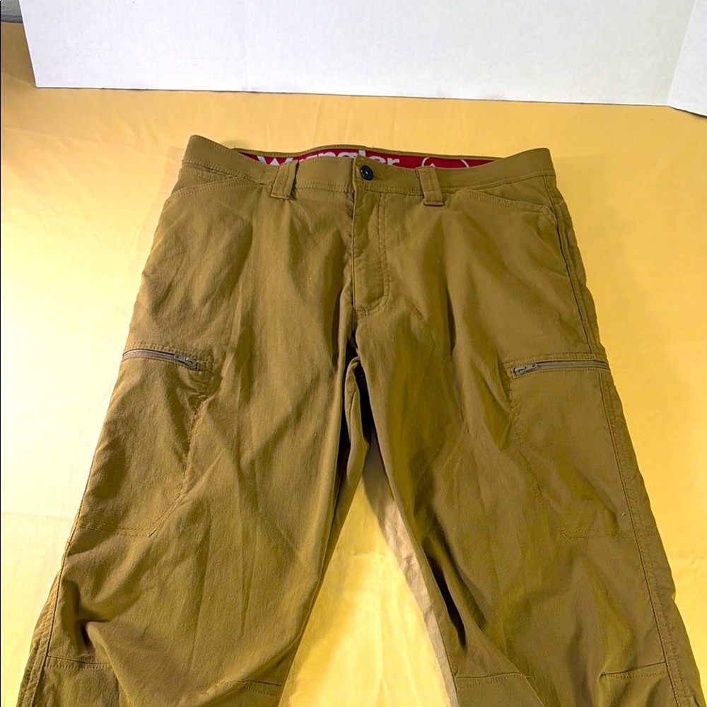 Wrangler men’s outdoor all-terrain comfort, flex cargo pants